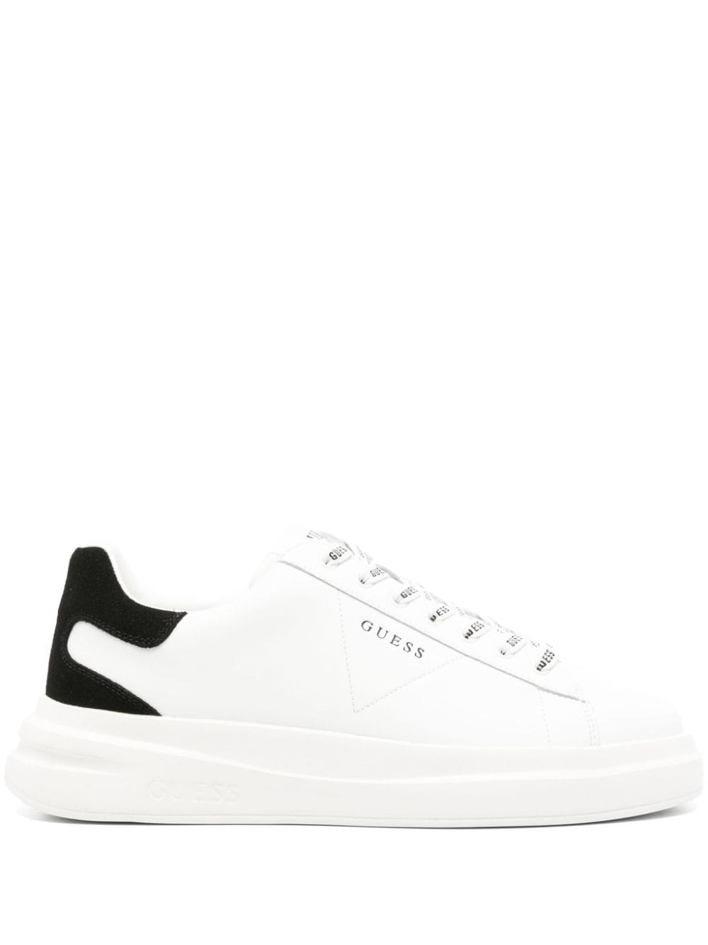 Shop Guess Usa Elbina Sneakers In White