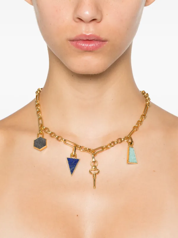 Missoma Gemstone Necklace | ゴールドトーン | FARFETCH JP