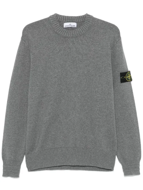 Sweat en coton à patch Compass - Stone Island - Modalova