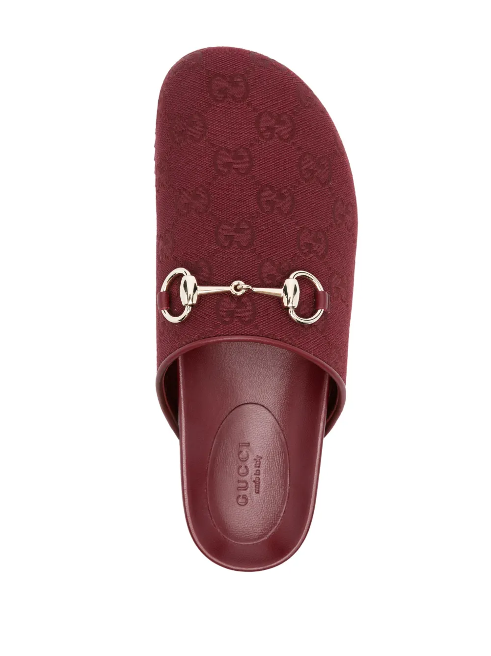 Horsebit detail slippers