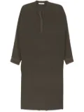 Kristensen Du Nord satin shirt dress - Green
