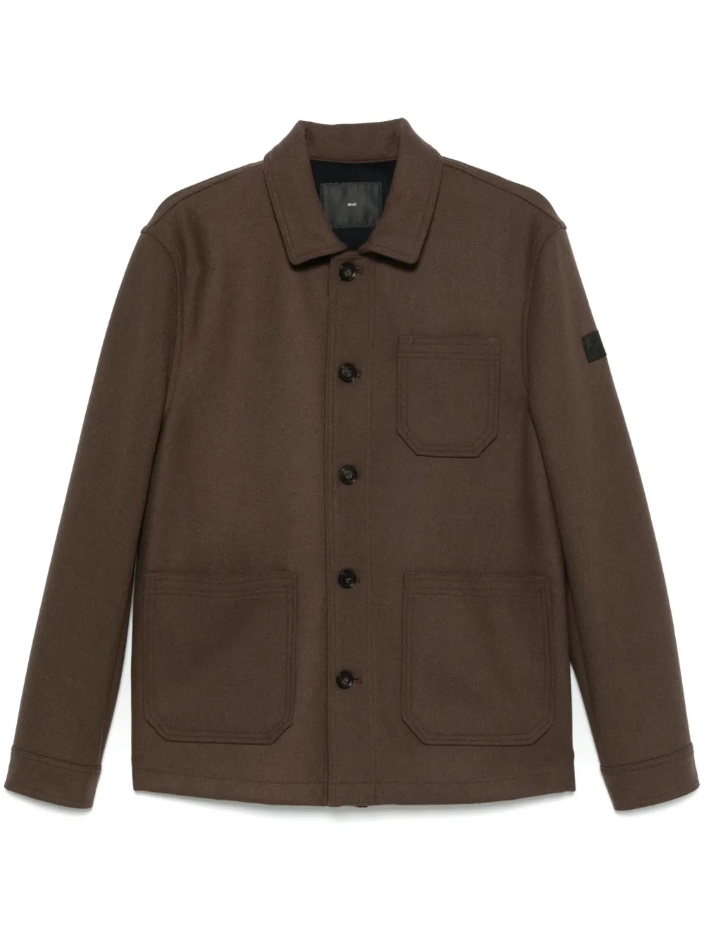 LIU JO Twill shirtjack Bruin