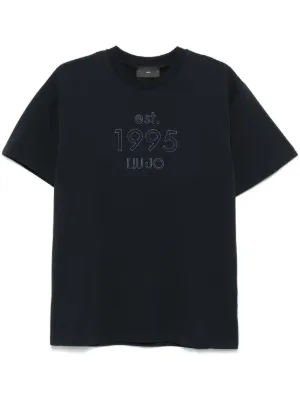 Shop Liu JO T shirts for Men SS18 Online Quick Shipping to Latvia