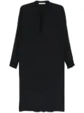 Kristensen Du Nord satin shirt dress - Black