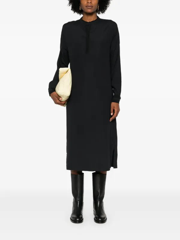 black t shirt dress h&m SIMKHAI Kassie T-Shirt Dress with Tie | Black | Size M main image 0