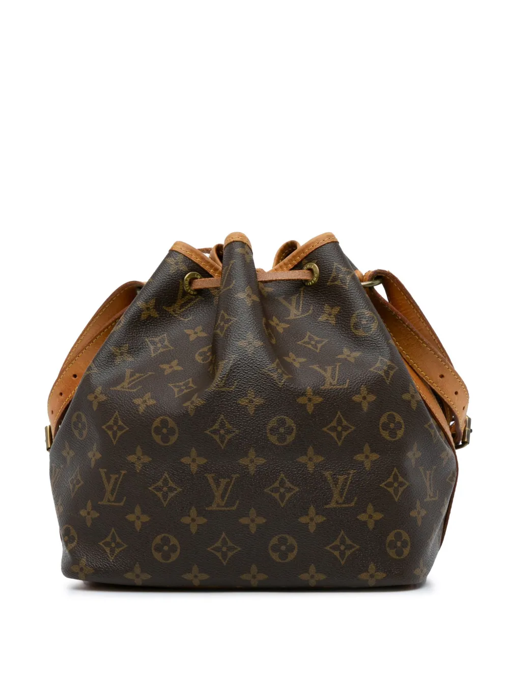 Louis Vuitton Pre-Owned 1990 Monogram Petit Noe bucket-tas - Bruin