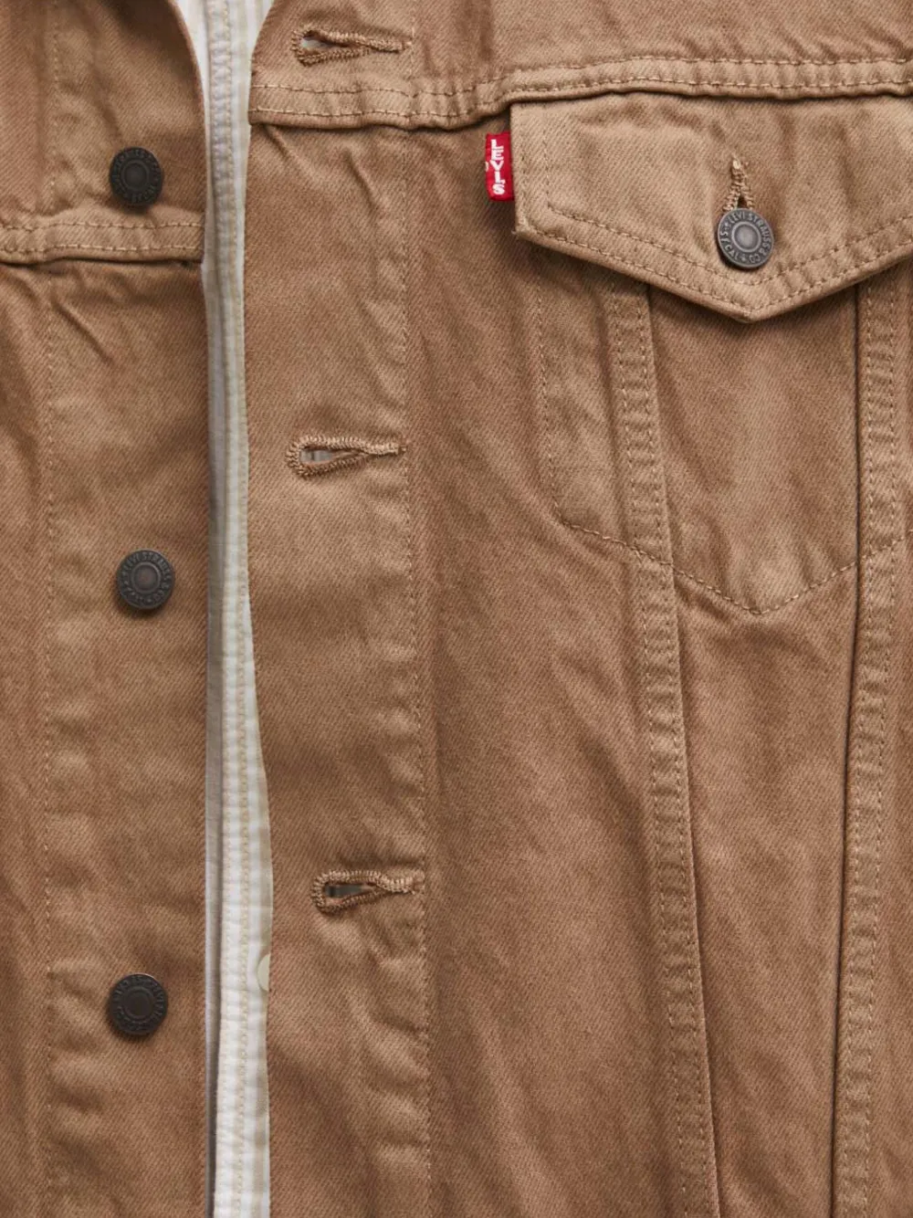 Levi's Denim truckerjack Beige