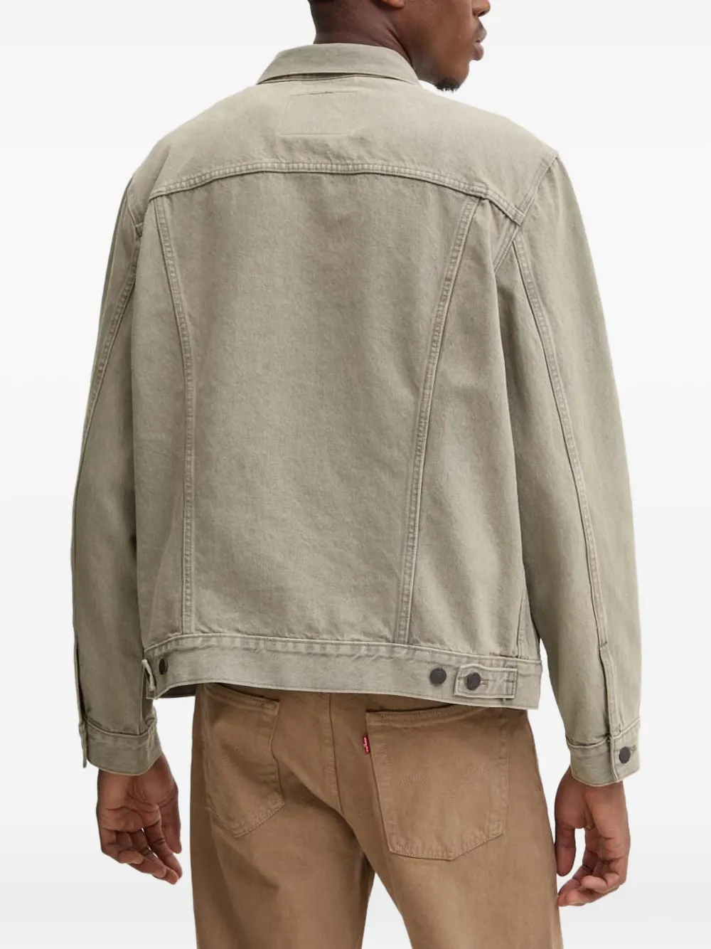 Levi's Trucker Denim Jacket In Gray