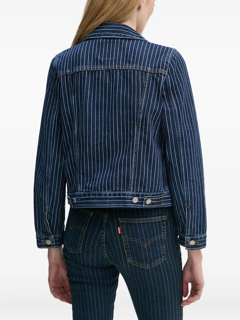 Levi's Denim jack Blauw