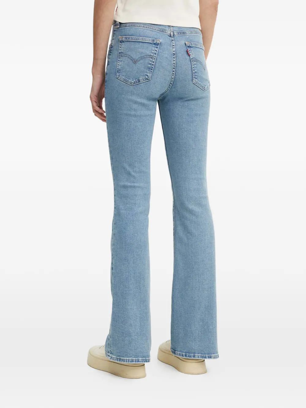 Levi's Flared jeans met vijf zakken Blauw
