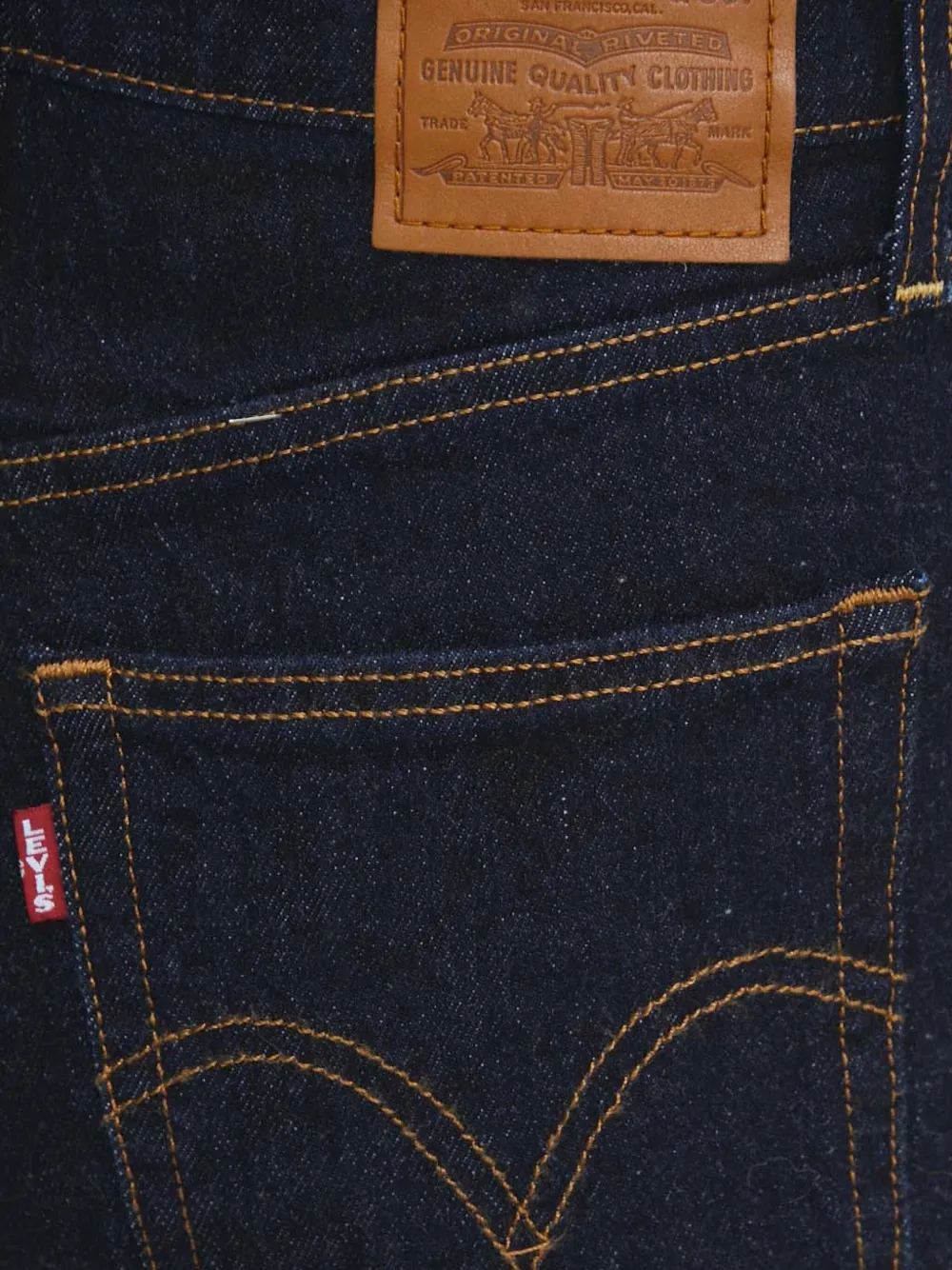 Levi's Ribcage Full-length Jeans In Blue