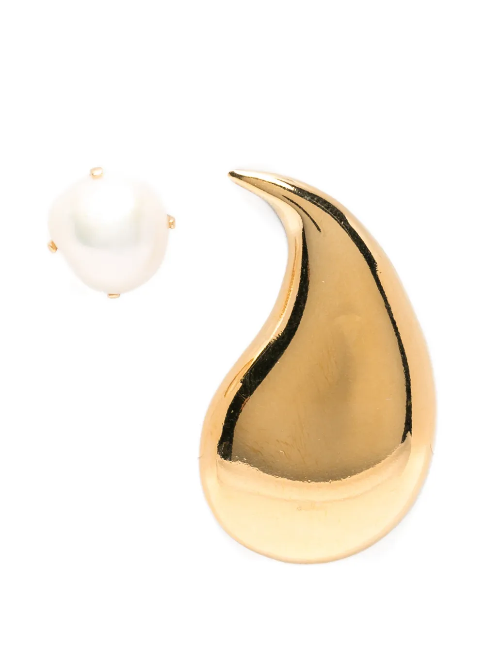 Wouters & Hendrix pearl-embellishment earrings - Gold