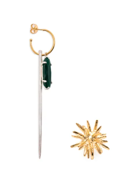 Wouters & Hendrix agate-embellishment earrings