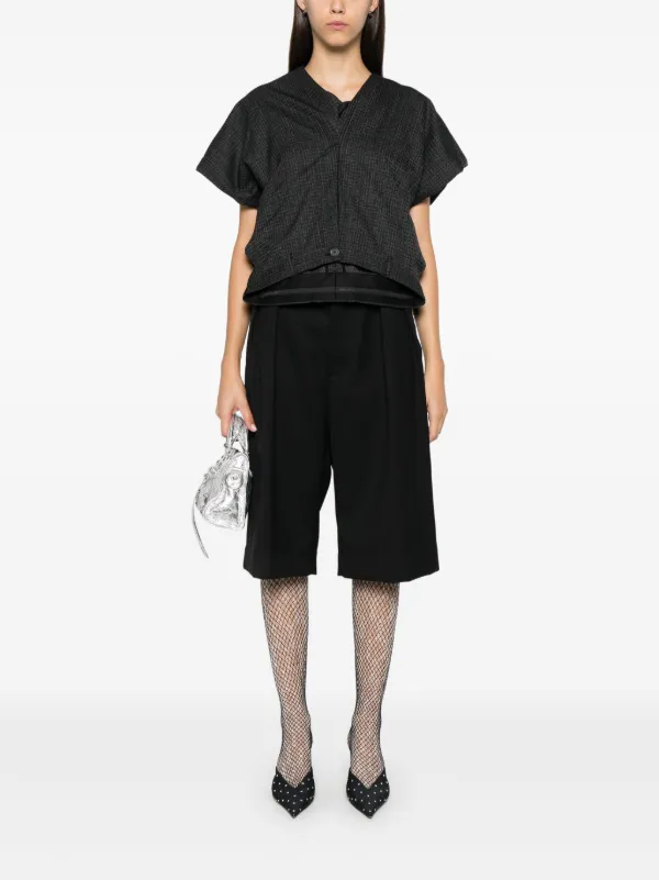 バレンシアガ Balenciaga Tailored Pants Top Balenciaga Tailored Pants Top | Black | FARFETCH
