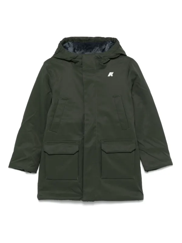 K Way Kids P. Jacko Marmotta Jacket Green FARFETCH BH