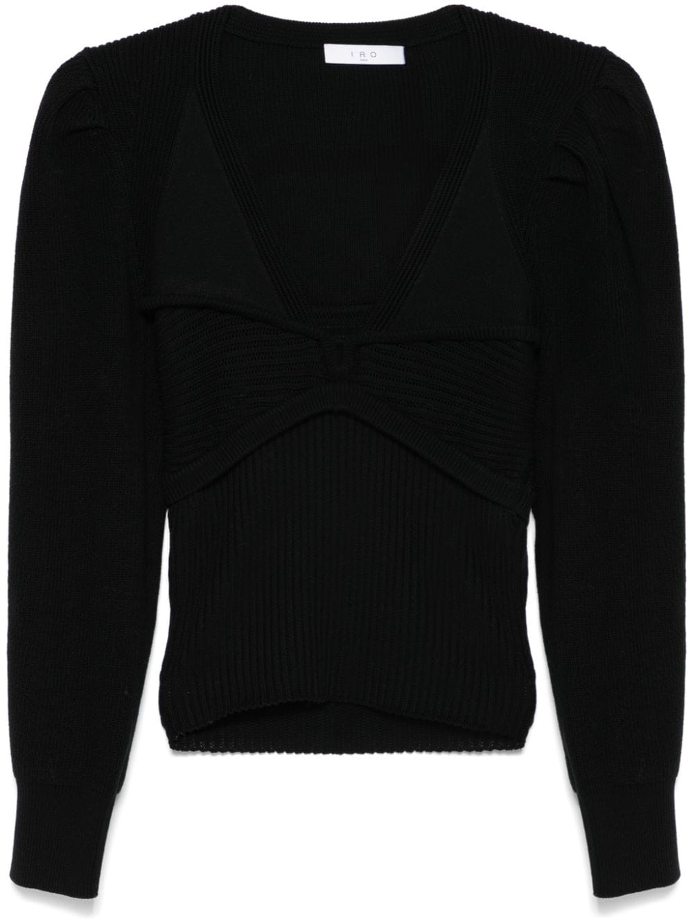 Shop Iro Delvina Sweater In Black