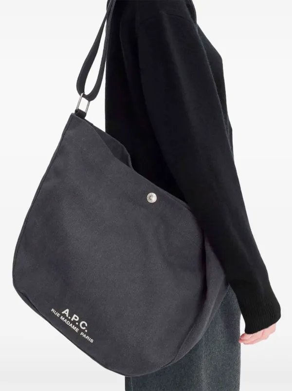 A.P.C. Journal Messenger Bag | Black | FARFETCH