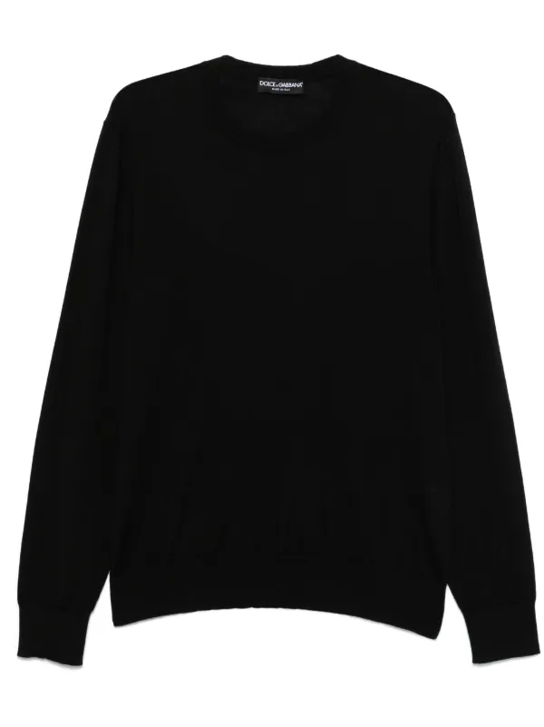 Dolce & Gabbana ファインニット セーター | ブラック | FARFETCH JP