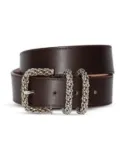 BY FAR Katina belt - Brown