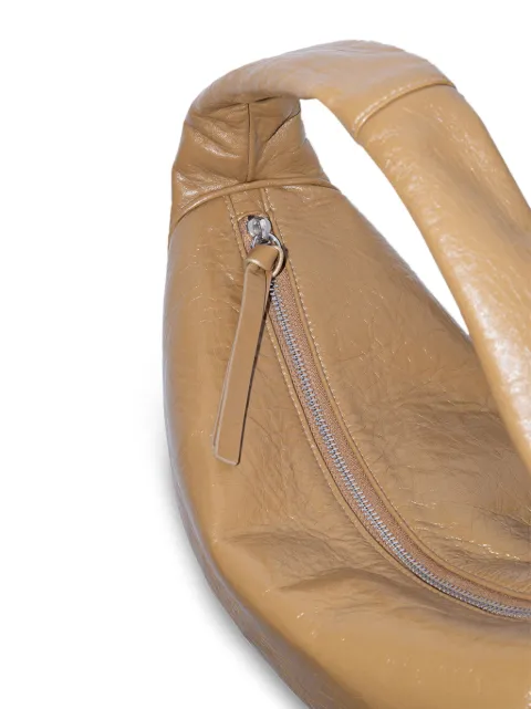 BY FAR Cush Sparrow leather creased shoulder bag MWBSB005LL002BR044PL - 2