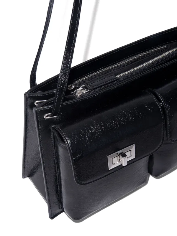 BY FAR Billy ショルダーバッグ | ブラック | FARFETCH JP 