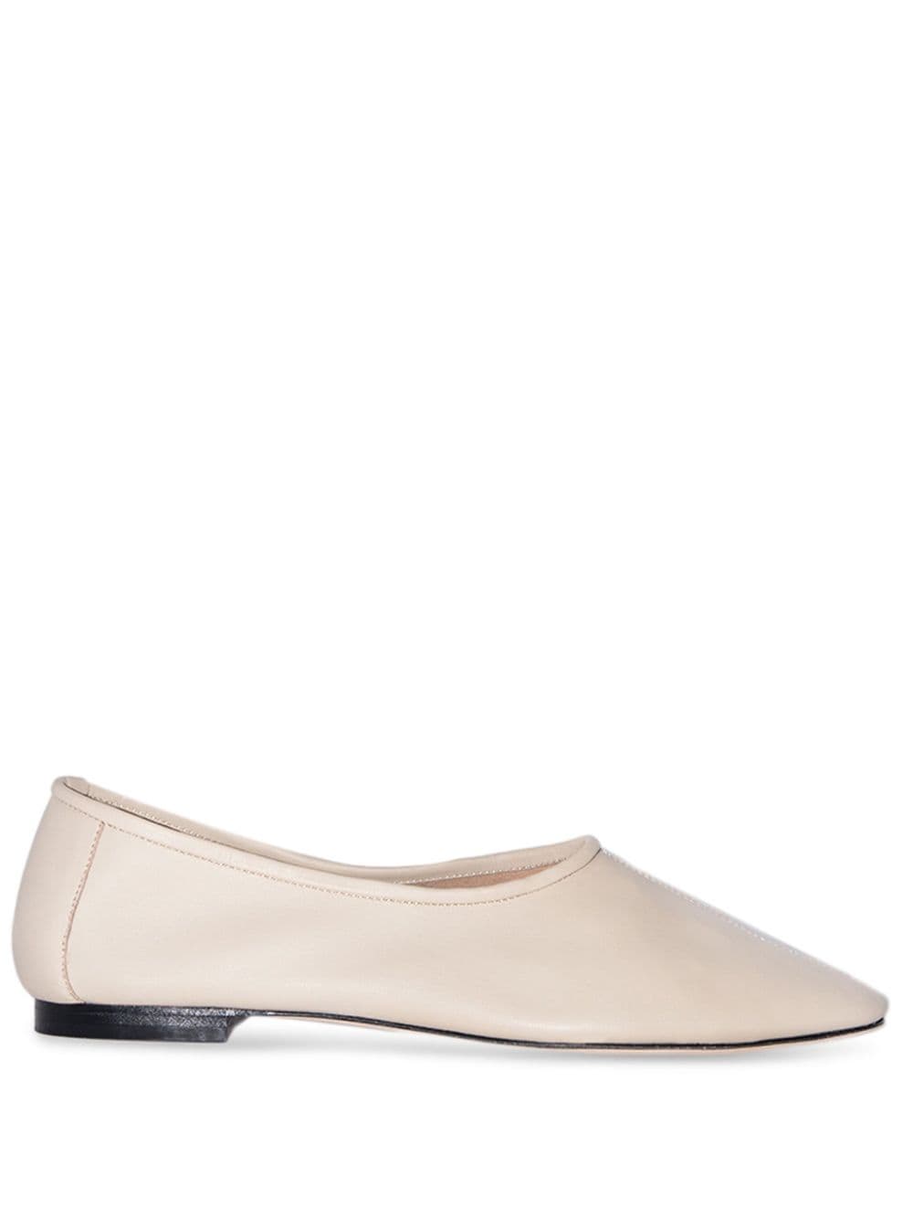 BY FAR Prudence ballerina shoes Neutrals