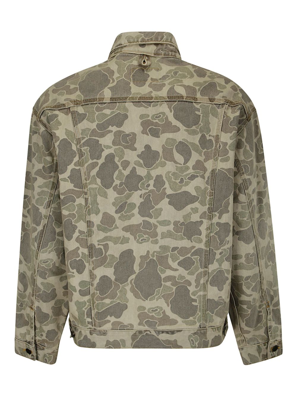 Carhartt WIP camo-print denim jacket - Beige