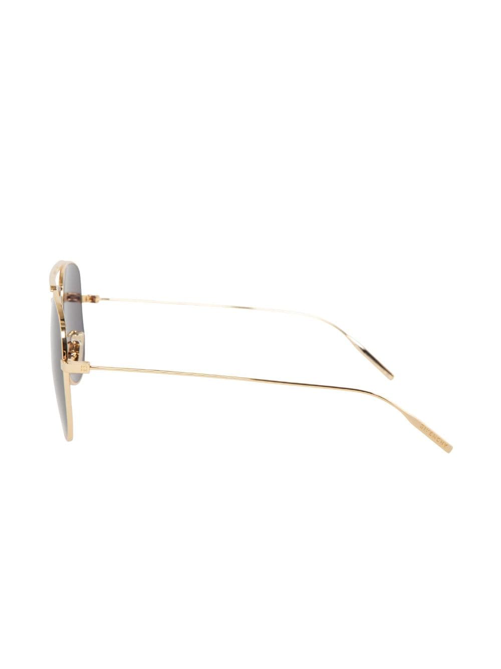 Shop Givenchy Gvspeed Sunglasses In Gold