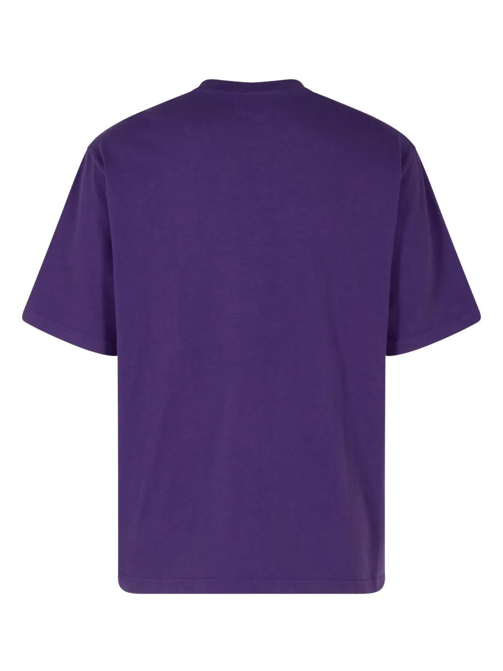 Supreme embroidered T-shirt - Paars