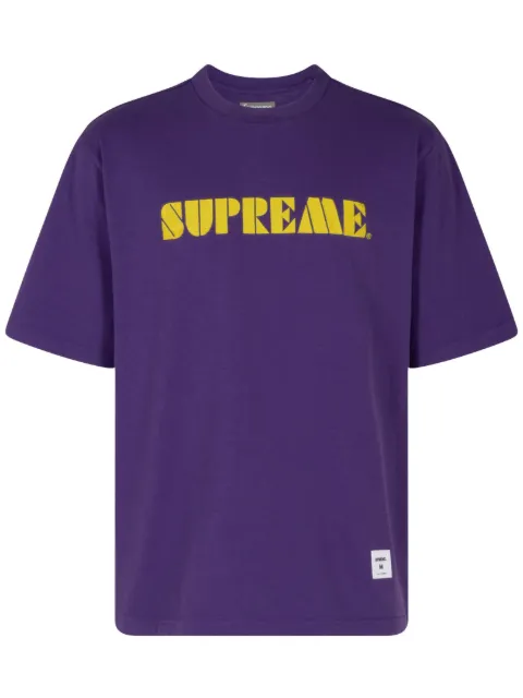 Supreme embroidered T-shirt