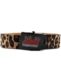 Supreme x Toy Machine webbing belt - Brown