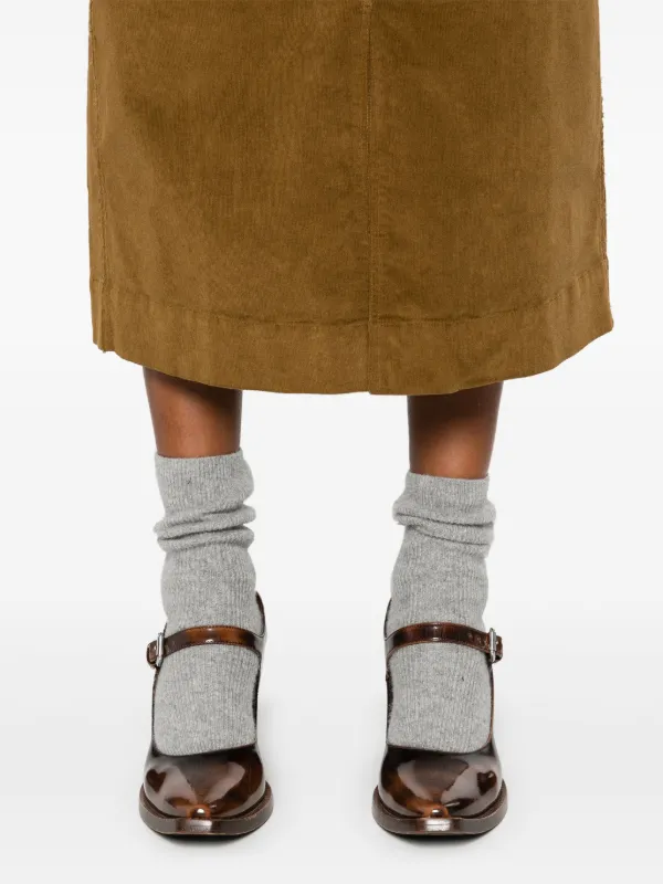 Kristensen Du Nord コーデュロイ スカート | ブラウン | FARFETCH JP