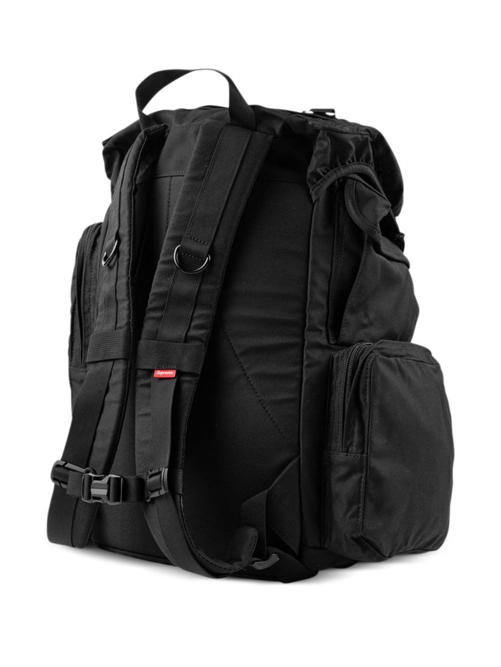 Supreme box-logo field backpack - Zwart