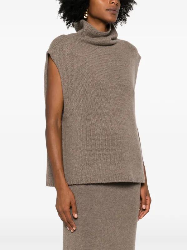 Kristensen Du Nord Cashmere Sweater | Brown | FARFETCH GE
