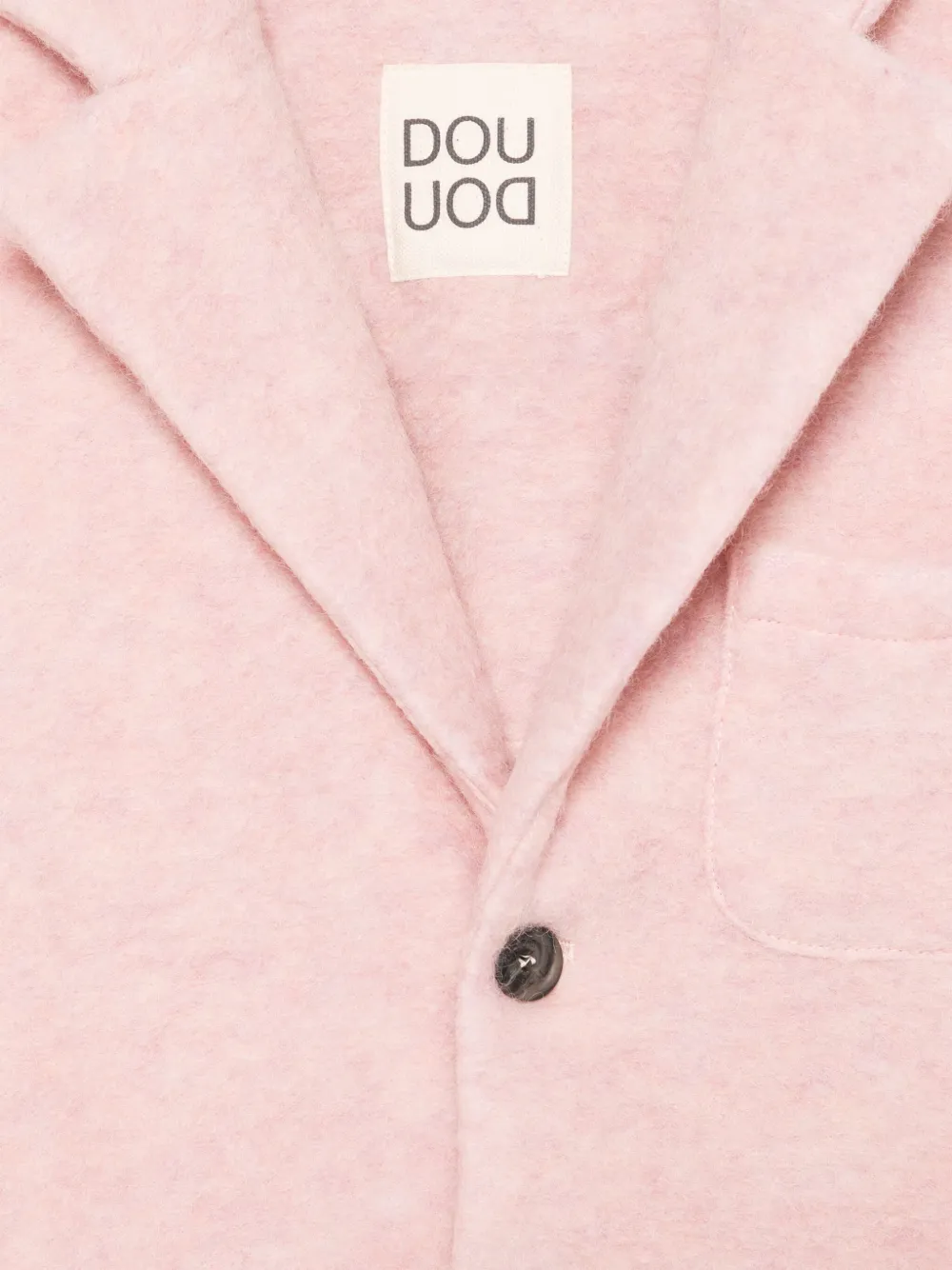 Shop Douuod Single-breasted Blazer In Pink