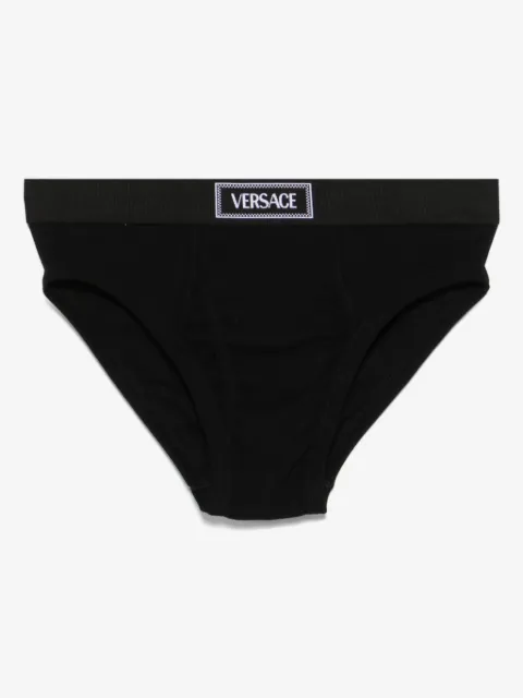 Versace cotton ribbed briefs
