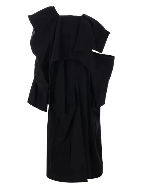 Yohji Yamamoto wool asymmetric coat FOC06108 - 1