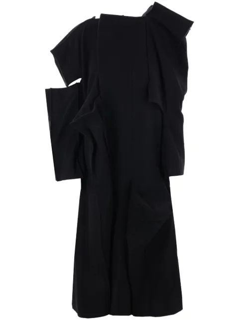 Yohji Yamamoto wool asymmetric coat FOC06108 - 0