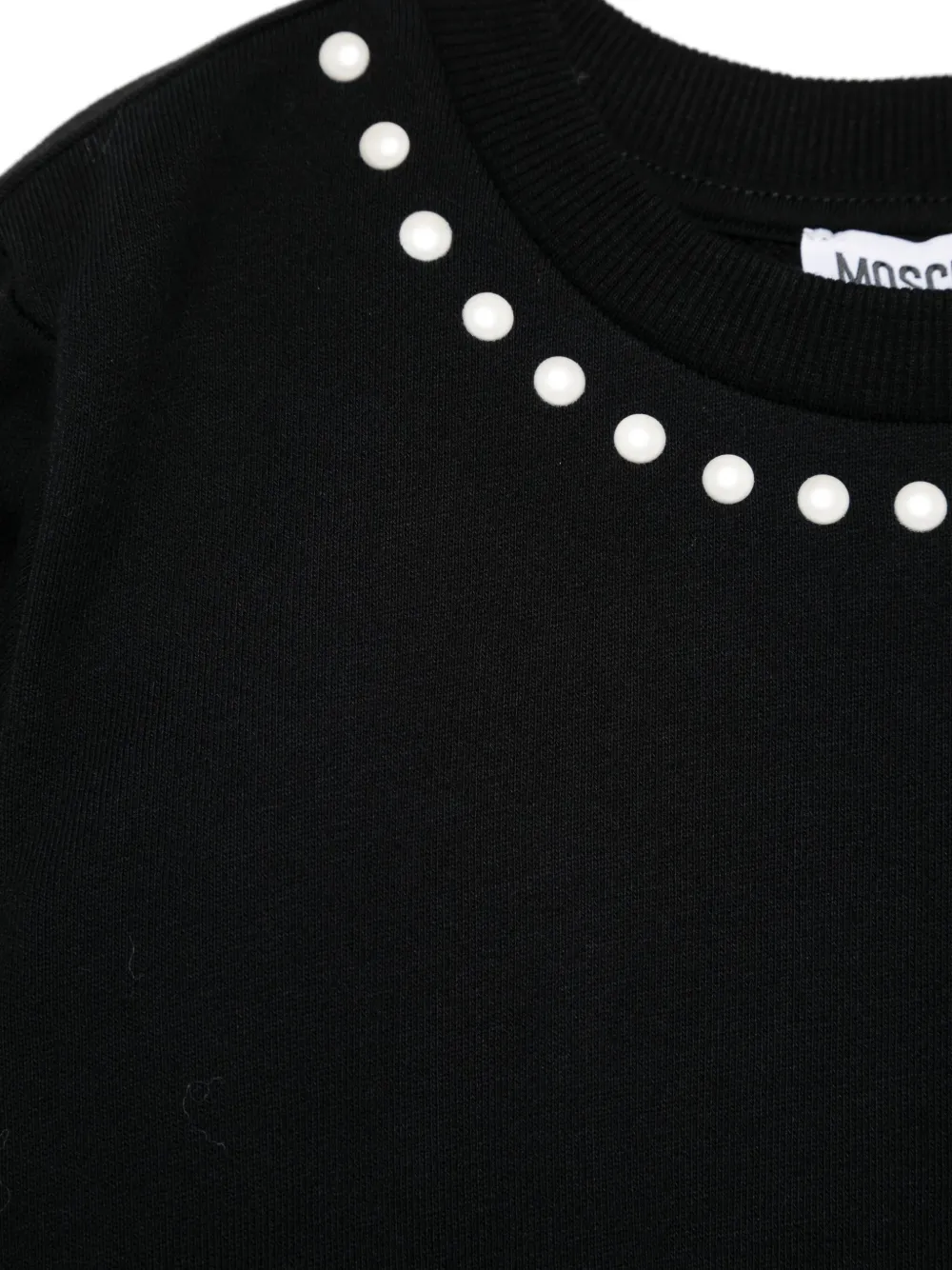 MOSCHINO PEACE AND PEARLS SWEATSHIRT