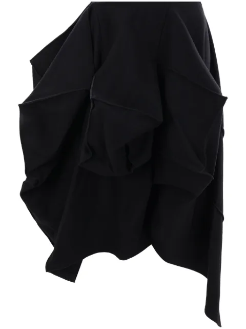 Yohji Yamamoto asymmetric-design skirt 