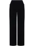 TOM FORD velvet bootcut tailored trousers - Black