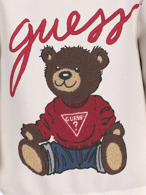 Guess teddy bear sweatshirt 2025