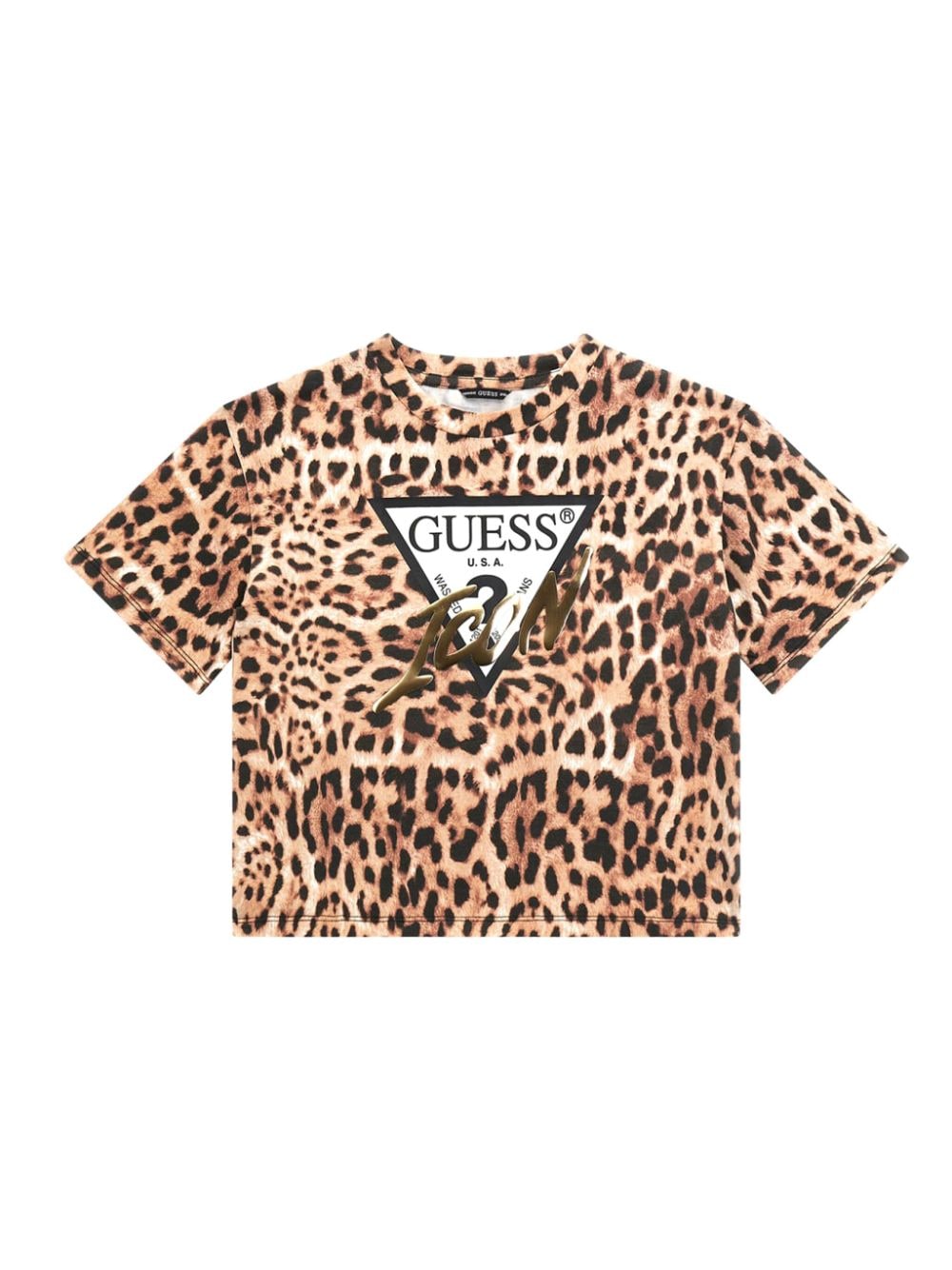 Guess leopard shirt on sale