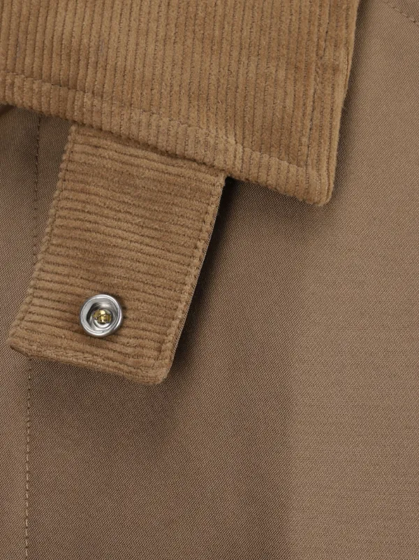 Sunflower Raglan Parka Coat | Brown | FARFETCH