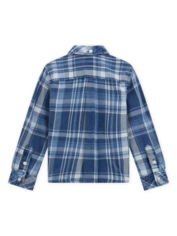 Guess plaid shirt online