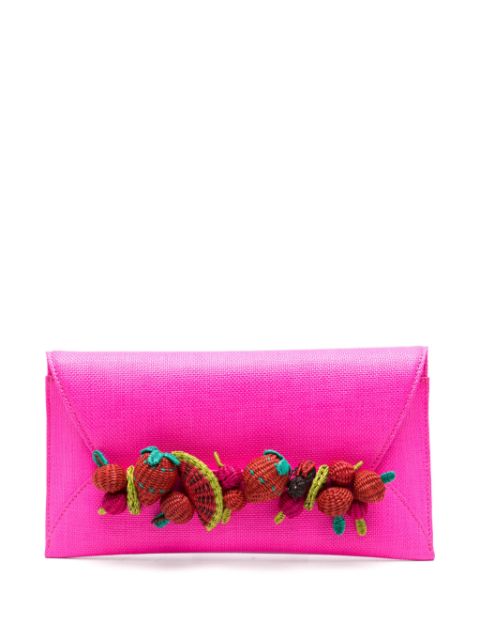 Aquazzura Strawberry Punch clutch bag Women