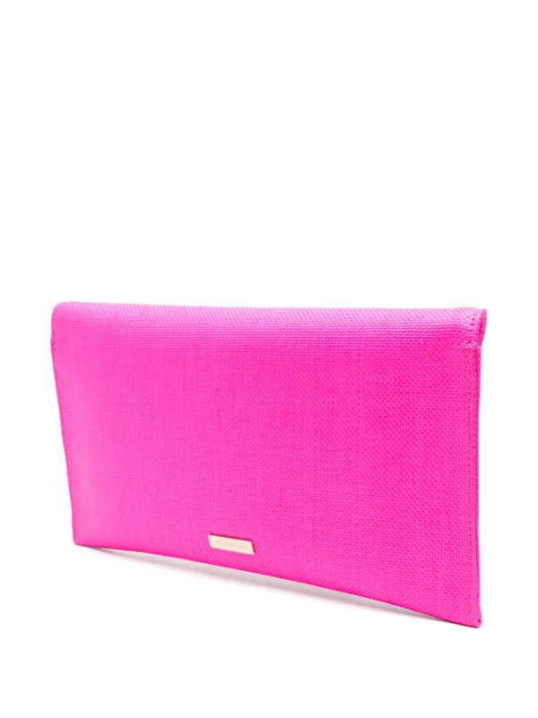 Fuschia pink clutch purse hotsell