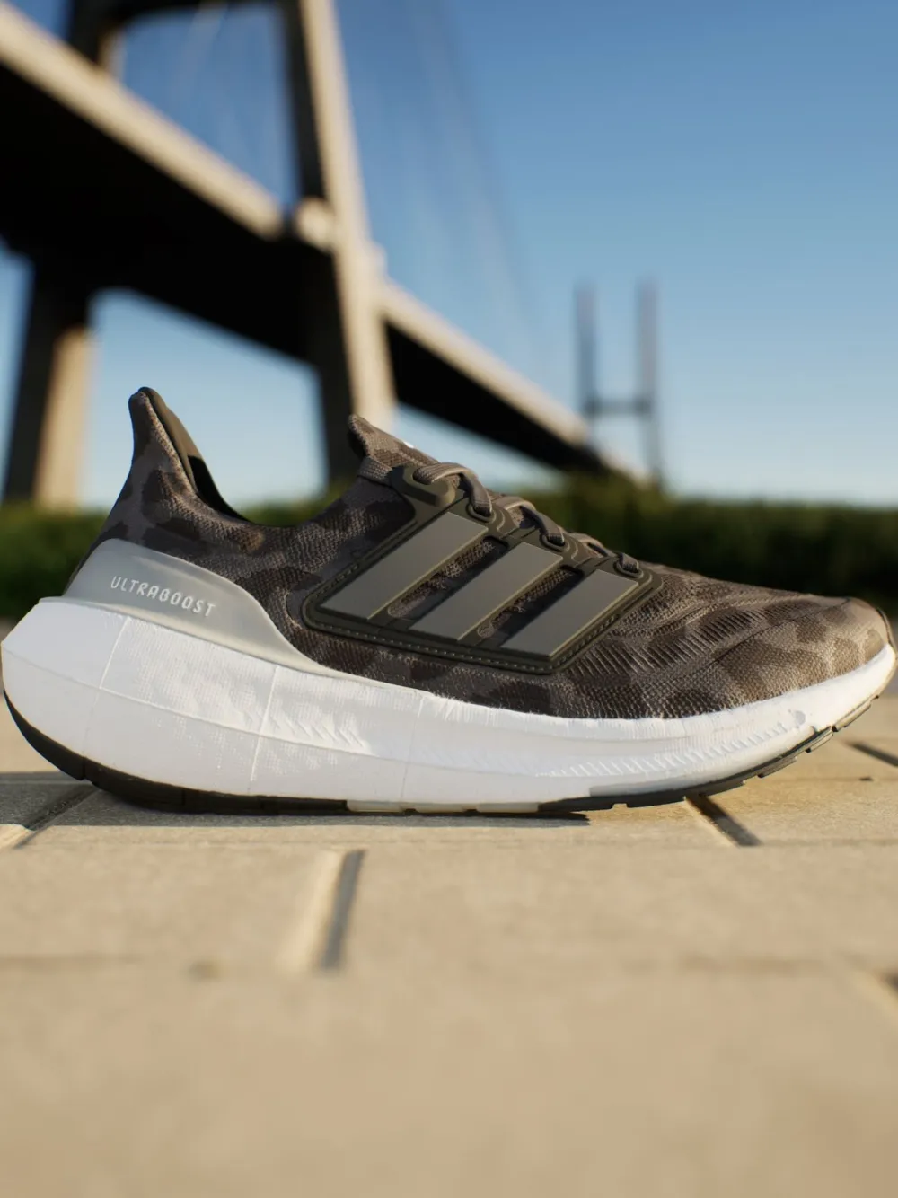adidas Kids Ultraboost Light "Camo" sneakers Brown