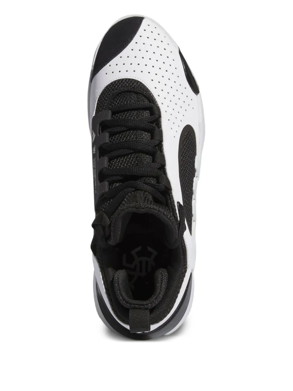 adidas x Donovan Mitchell D.O.N. Issue 5 "Cloud White Core Black Cloud White" sneakers
