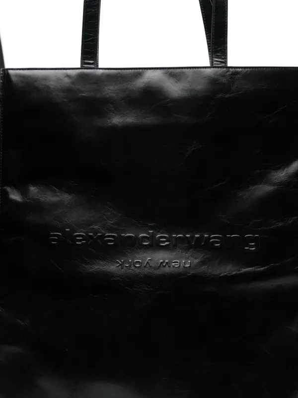 関税*送料込★Alexander Wang★Large Pinch レザートートバッグ Alexander Wang Large Pinch Tote Bag | Black | FARFETCH TH